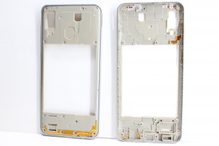 Средняя часть корпуса Samsung A305 Galaxy A30, белый, К-2