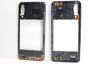 Средняя часть корпуса Samsung A307 Galaxy A30s, черный, К-2