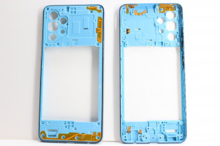 Средняя часть корпуса Samsung A325 Galaxy A32, голубой, К-2