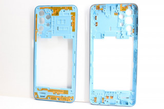 Средняя часть корпуса Samsung A326 Galaxy A32 5G, голубой, К-2