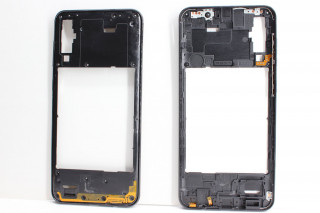 Средняя часть корпуса Samsung A505 Galaxy A50, черный, К-2