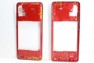 Средняя часть корпуса Samsung A515 Galaxy A51, красный, К-2