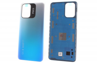 Задняя крышка Xiaomi Poco M5s, синий,  К-1
