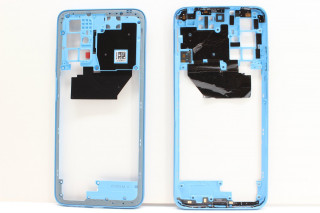 Средняя часть корпуса Xiaomi Redmi 10 2022, голубой, К-1