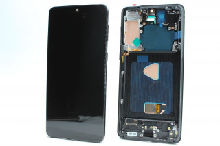 Дисплей Samsung G996B Galaxy S21 Plus, черный, в рамке, AMOLED,  К-1