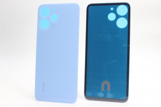 Задняя крышка Xiaomi Redmi 12 4G, голубой, К-2