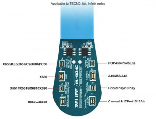 Плата Relife RL-904C для активации и зарядки аккумуляторов Tecno, Infinix, Itel