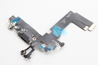 Шлейф iPhone 13 mini с разъемом зарядки, черный, К-3