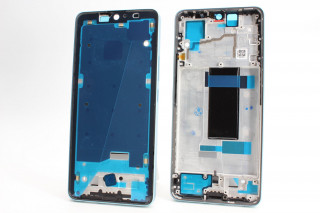 Рамка дисплея Xiaomi Poco X6 5G синий (голубой), оригинал