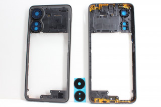 Средняя часть корпуса Xiaomi Poco C65, черный, К-1