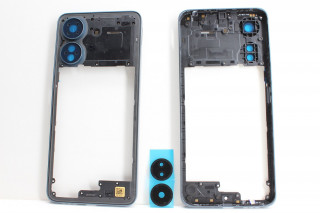 Средняя часть корпуса Xiaomi Poco C65, синий, К-1