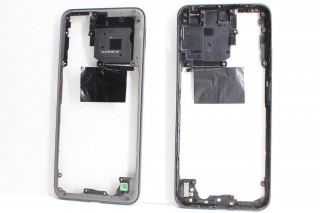 Средняя часть корпуса Xiaomi Redmi Note 12S, черный, оригинал с разбора
