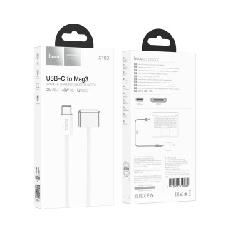 Кабель для зарядки MacBook HOCO X103 Type-C - MagSafe 3, 140W, 200см