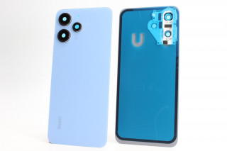 Задняя крышка со стеклом камеры Xiaomi Redmi 12 4G, голубой, К-2