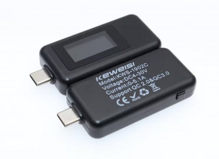 USB тестер Keweisi KWS-1902C, черный