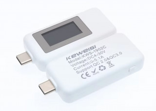 USB тестер Keweisi KWS-1902C, белый