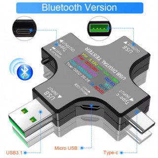 USB тестер Atorch UC96B, черный