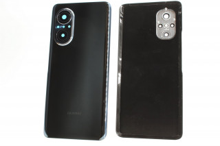 Задняя крышка Huawei Nova 9 SE (JLN-LX1) со стеклом камеры, черный, К-1