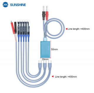 Комплект кабелей питания Sunshine SS-908E для iPhone от 7G до 15 Pro Max