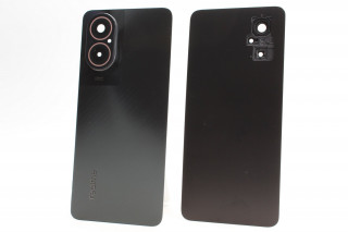 Задняя крышка Realme C67 4G (RMX3890) со стеклом камеры, черный, К-1