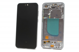 Дисплей Samsung S711B Galaxy S23 FE, черный (графит), в рамке, OLED, К-1