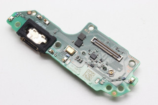Нижняя плата (шлейф) Huawei Nova Y72 (MGA-LX3), Y72S (GFY-LX1), Y63 с разъемом зарядки и считывателем SIM, К-1