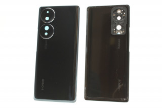 Задняя крышка Honor 70 (FNE-NX9) со стеклом камеры, черный, К-2