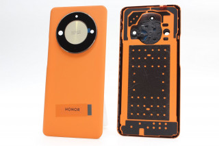 Задняя крышка Honor X9b (ALI-NX1) со стеклом камеры, оранжевый, К-1