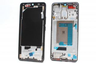 Рамка дисплея Xiaomi Poco F6, черный, оригинал