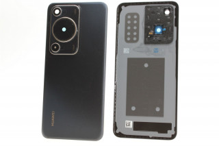 Задняя крышка Huawei Nova Y72 (MGA-LX3) со стеклом камеры, черный, К-1