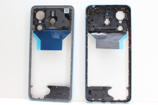 Средняя часть корпуса Xiaomi Redmi Note 14 4G (24117RN76O), черный, голубой