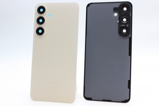 Задняя крышка Samsung S926 Galaxy S24+ Plus со стеклом камеры, желтый, К-2