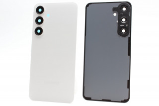 Задняя крышка Samsung S926 Galaxy S24+ Plus со стеклом камеры, белый(серый), К-2