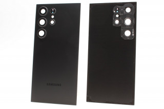 Задняя крышка Samsung S928B Galaxy S24 Ultra со стеклом камеры, черный, К-1