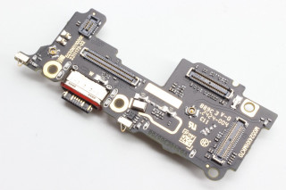 Нижняя плата (шлейф) Xiaomi Poco F6 Pro (23113RKC6G), с разъемом зарядки и считывателем SIM, К-2