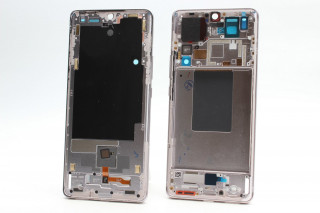 Рамка дисплея Xiaomi 12 Pro, фиолетовый, оригинал, с разбора