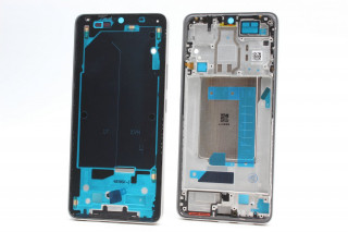 Рамка дисплея Xiaomi Poco F6, серый (титановый), оригинал