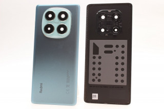 Задняя крышка Xiaomi Redmi Note 14 Pro 4G (24116RACCG) со стеклом камеры, голубой (синий), К-1