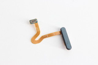 Шлейф Samsung F711 Galaxy Z Flip 3 кнопки включения и сканер отпечатка пальцев, зеленый, К-1