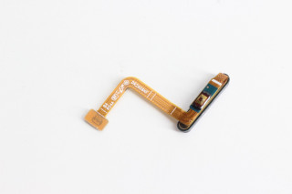 Шлейф Samsung F721 Galaxy Z Flip 4 кнопки включения и сканер отпечатка пальцев, зеленый, К-1
