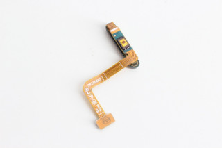 Шлейф Samsung F721 Galaxy Z Flip 4 кнопки включения и сканер отпечатка пальцев, розовый(золото), К-1