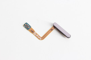 Шлейф Samsung F731 Galaxy Z Flip 5 кнопки включения и сканер отпечатка пальцев, фиолетовый, К-1