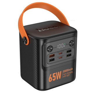 Внешний аккумулятор Hoco J152 Pro, PD65W, 80000 мАч, черный
