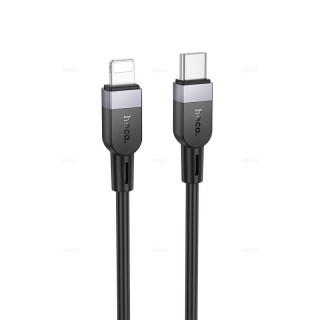Кабель Type-C - Lightning HOCO X109, PD 27W 3А, силиконовый, 200см, черный