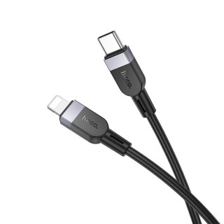 Кабель Type-C - Lightning HOCO X109, PD 27W 3А, силиконовый, 300см, черный