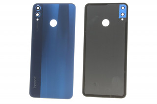 Задняя крышка Honor 8X (JSN-L21) со стеклом камеры, синий, К-1