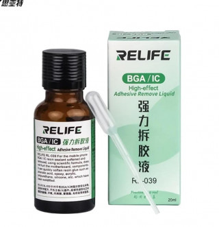 Жидкость для удаления компаунда и клея Relife RL-039, 20 мл