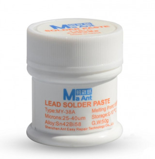 Паяльная паста MaAnt MY-38A (50 г, 138°C)