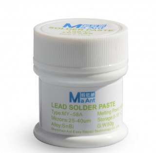 Паяльная паста MaAnt MY-58A (50 г, 158°C)