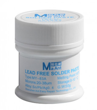 Паяльная паста MaAnt MY-83A (50 г, 183°C)